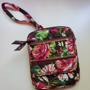 Vera Bradley Mini HipsterCrossbody in English Rose